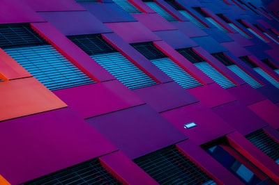 紫色建筑底图